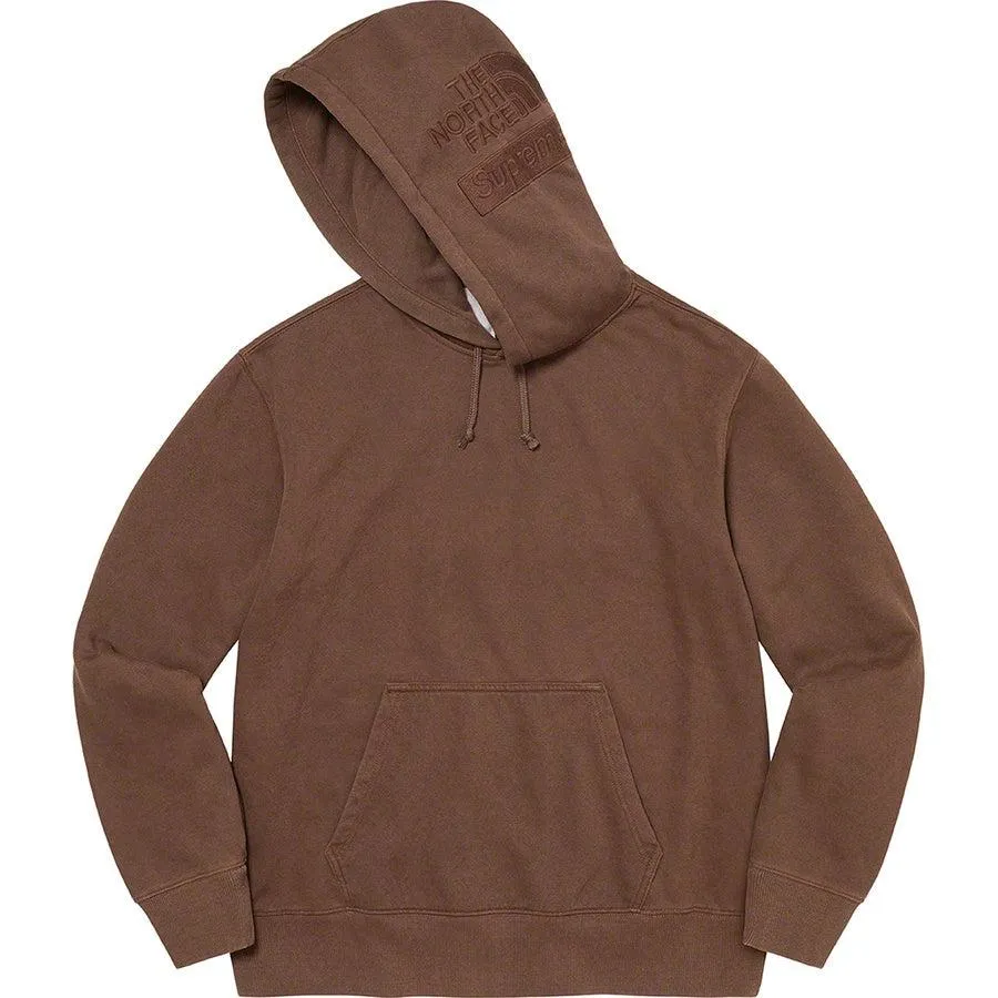 Supreme/The North Face Pigment Printed Hoodie (Brown)