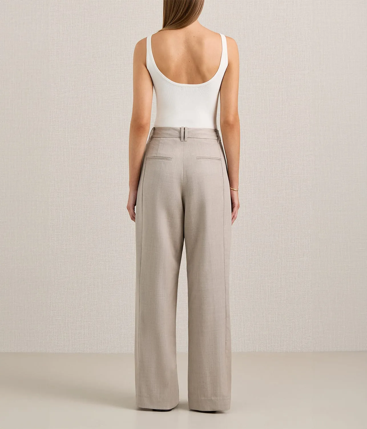 THE GODDARD PANT- ALMOND