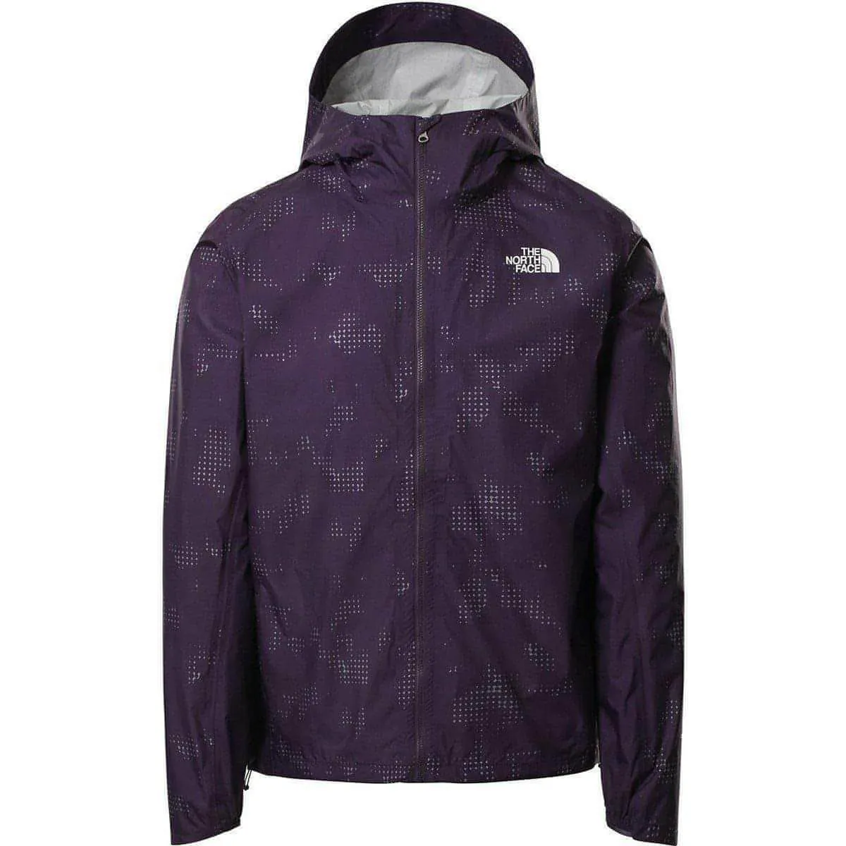 The North Face First Dawn Printed Mens Running Jacket - Purple