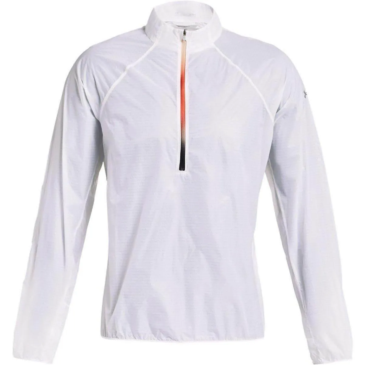 Under Armour Impasse Flight Half Zip Mens Running Jacket - White