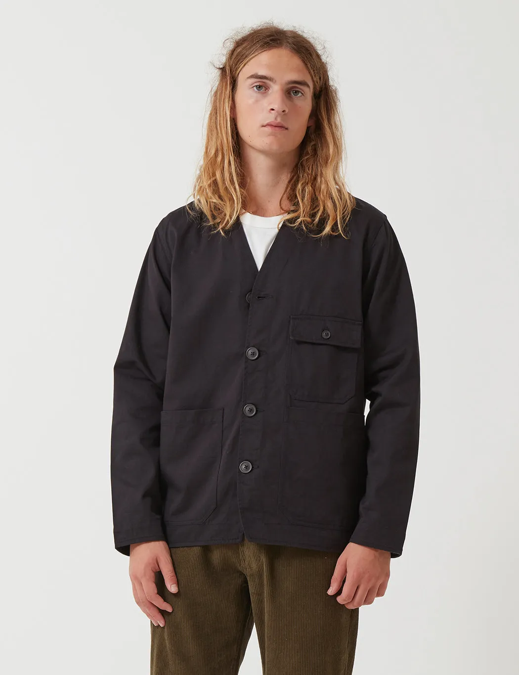 Universal Works Cabin Jacket - Black